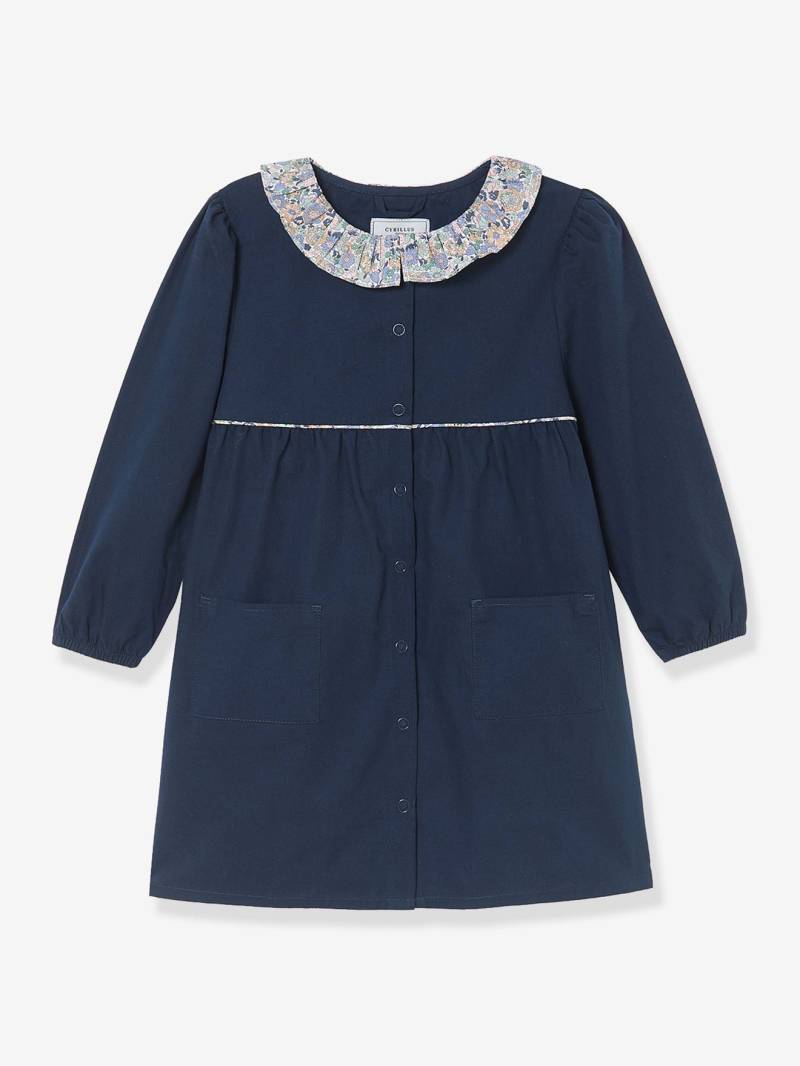 Mädchen Malkittel mit Vichykaro CYRILLUS von Cyrillus