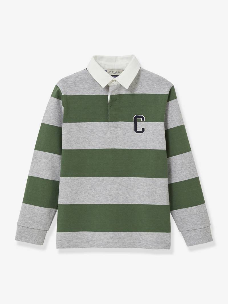 Rugby-Poloshirt aus Bio-Baumwolle von Cyrillus