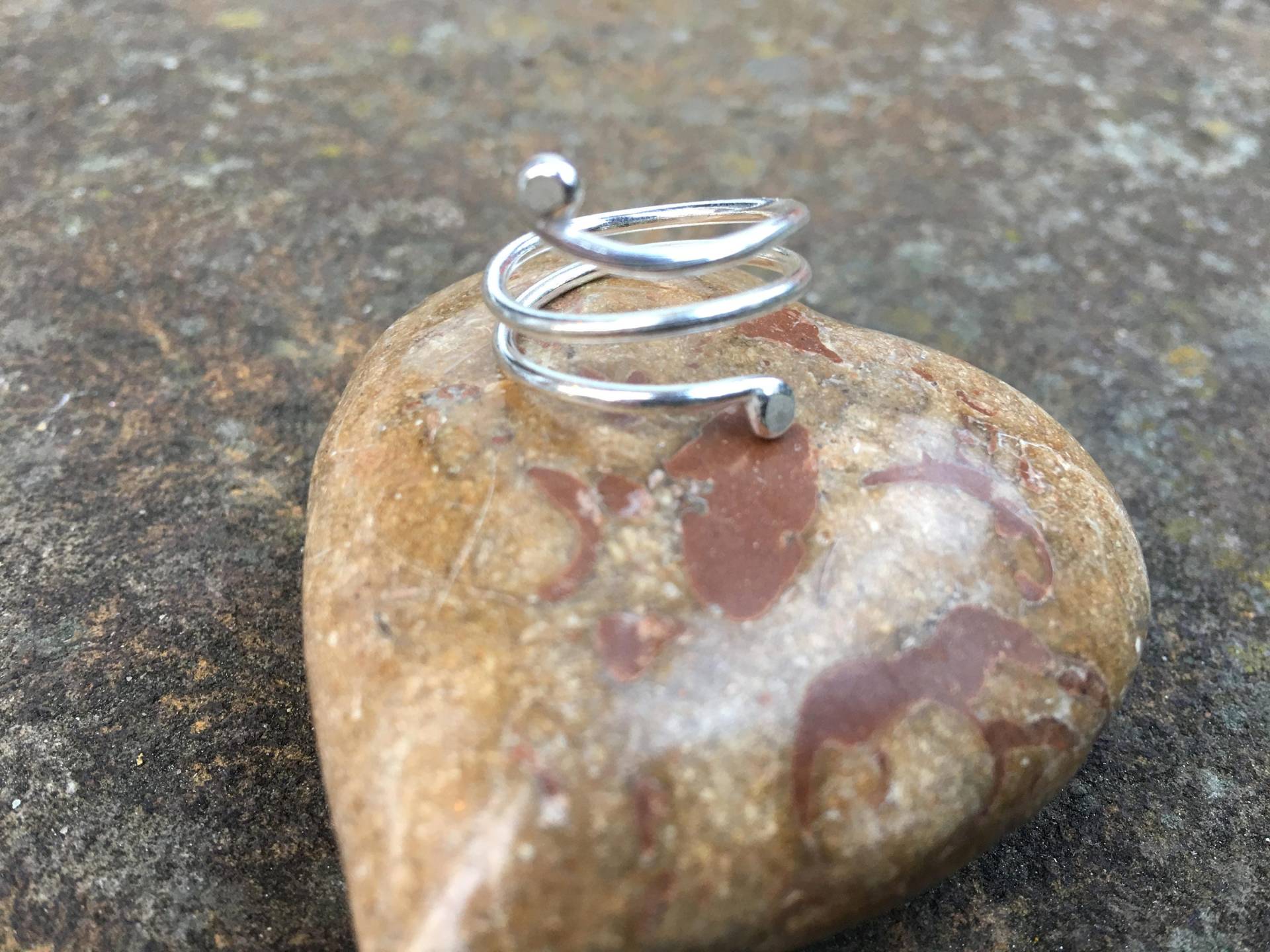 Silber Wrap Ring Silber Wrap Ring von CyrilynSilver
