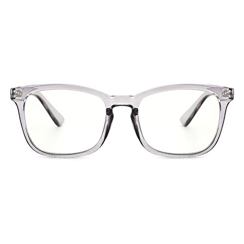 Cyxus Blaulichtfilter Brille, UV Schutzbrille gegen Kopfschmerzen, Augenmüdigkeit, Gamer Gaming Brille für PC TV Tablet Unisex Computerbrille mit transparenten Linsen für Herren Damen von Cyxus