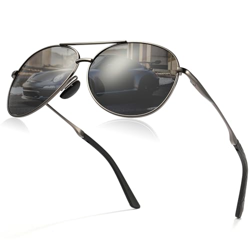 Cyxus Herren Sonnenbrille polarisiert Okular Classic Spiegel UV Schutz von Cyxus