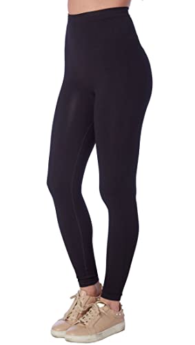 CzSalus Leichtere Sommergamaschen (Leggings) mit schlank machender für Linderung bei Lipödem und Lymphödem (XXL, Schwarz) von CzSalus