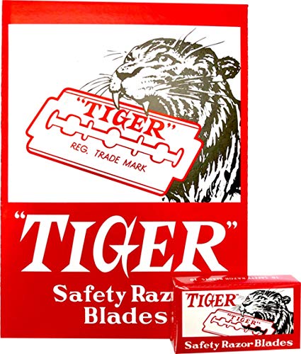 Czech Blades 100 Tiger Rasierklingen für Sicherheitsrasierer, Karbonstahlklingen, 100 Stück Czech Blades 100 Tiger Rasierklingen für Sicherheitsrasierer, Karbonstahlklingen, 100 Stück von Czech Blades