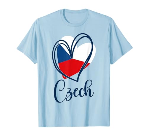 Ceska Republika Niedliches Herz Tschechische Republik Flagge Mädchen Kinder T-Shirt von Czech Republic Flag Designs