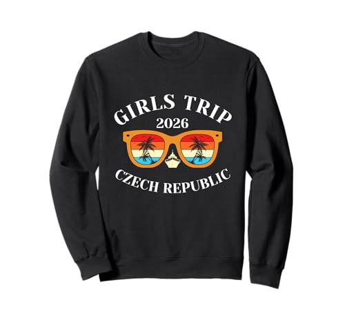 Girls Trip 2026 Tschechische Republik Kreuzfahrt Urlaub Reisen Sweatshirt Girls Trip 2026 Tschechische Republik Kreuzfahrt Urlaub Reisen Sweatshirt von Czech Republic Spring Break Attire T-Shirts
