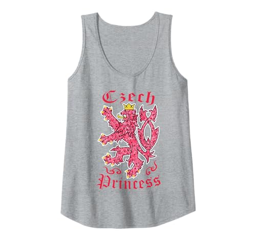 Damen Tschechische Prinzessin Tschechische Frauen Tschechische Damen Tschechische Mädchen Tank Top von Czechia Princess Czech Empress