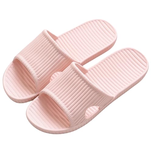 Czgcpyc Duschsandalen, Duschpantoffeln, Rutschfeste Innen- und Außenbodensandalen, Weiche Schaumstoffe, Badeschuhe, Unisex, EU 37/38, Rosa von Czgcpyc