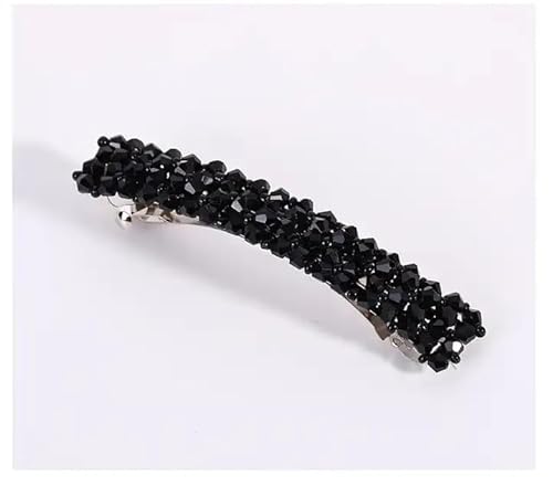 Schwarze Haarspangen, handgefertigt, Strass, Metall-Haarspangen, Clips und Haarspangen für Frauen, Kopfbedeckung, Styling-Haar-Accessoire, Haarspangen von Czhotg