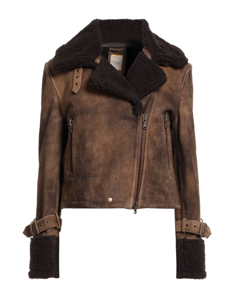 D'AMICO Jacke & Anorak Damen Braun von D'AMICO