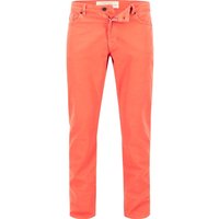 D'CADE DENIM Herren Jeans orange Baumwoll-Stretch von D'CADE DENIM