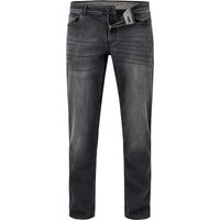 D'CADE DENIM Herren Jeans grau Baumwoll-Stretch Slim Fit von D'CADE DENIM