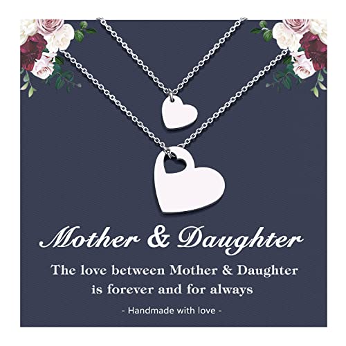 D Dongjiangjin Gift Geschenk für Mama Mutter Tochter Kette Schmuck Geschenke für Tochter von Mama Tochter Muttertag Weihnachten Geschenke von D Dongjiangjin Gift