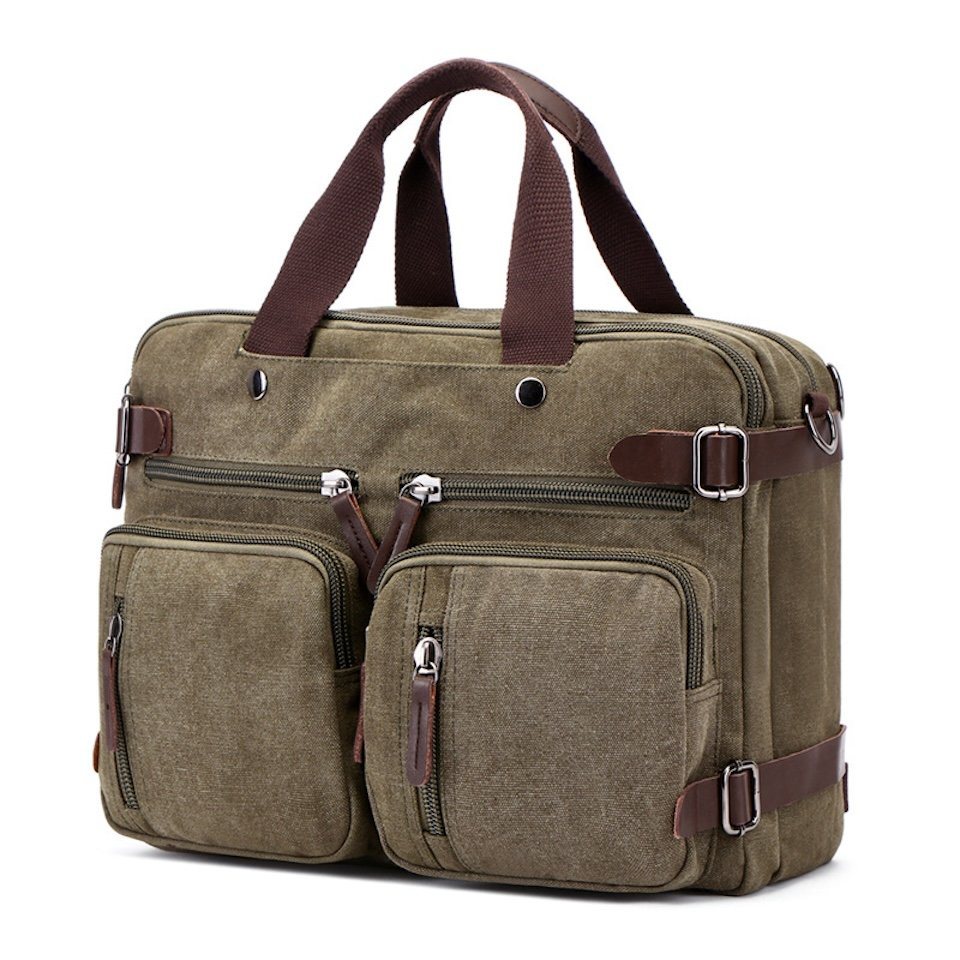 D-IDEAZ Laptoptasche Canvas Carryall Business Bag von D-IDEAZ