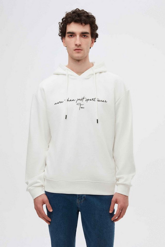 D'S DAMAT Kapuzensweatshirt Twn – Besticktes Sweatshirt mit lockerer Passform von D'S DAMAT