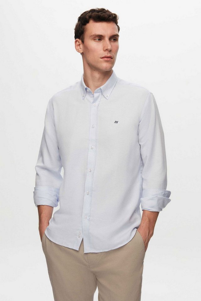 D'S DAMAT Langarmhemd D'S DAMAT Herrenhemd Langarmhemd für Geschäftsmann, Geschenk für Männe von D'S DAMAT