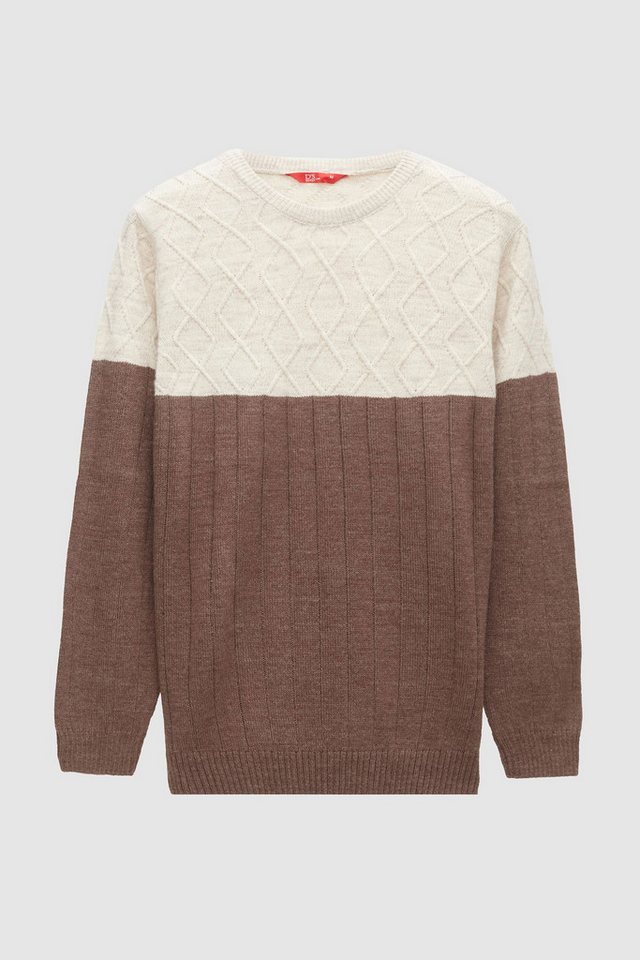 D'S DAMAT Strickpullover Ds Damat Regular Fit Farbe Baklava Pullover von D'S DAMAT