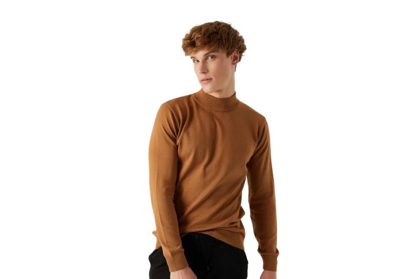 D'S DAMAT Sweater D'S DAMAT Half Fisherman Strickmode, Modische Herrenpullover, Stylisch von D'S DAMAT