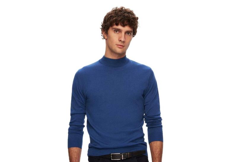 D'S DAMAT Sweater D'S DAMAT Half Fisherman Strickmode, Modische Herrenpullover, Stylisch von D'S DAMAT