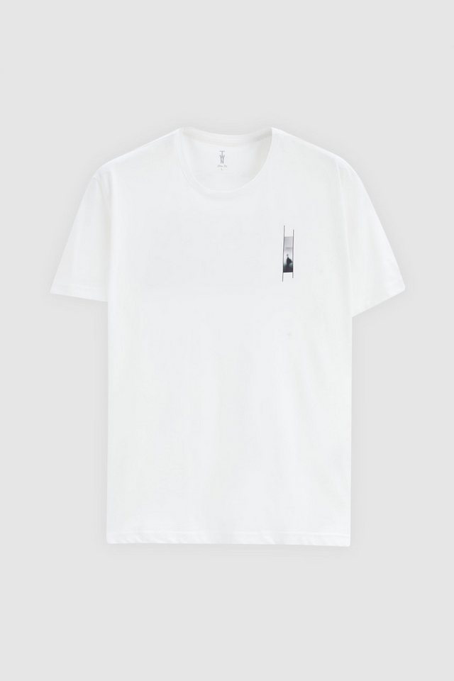 D'S DAMAT T-Shirt Twn – T-Shirt aus 100 % Baumwolle mit normaler Passform von D'S DAMAT