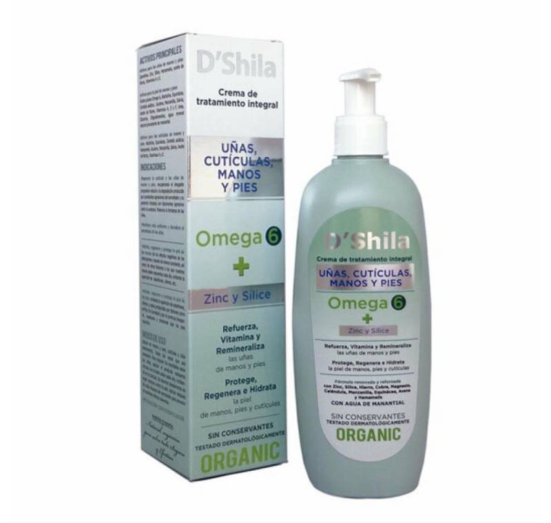 D'Shila Nagelpflegecreme Shila Crema Manos Uñas Cuticulas y Pies Omega 6 250ml D'Shila Nagelpflegecreme Shila Crema Manos Uñas Cuticulas y Pies Omega 6 250ml von D'Shila