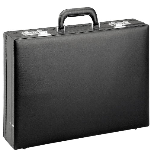 D & N,2625-01 Business Line Aktentasche, 44 cm, 15L, Schwarz von D & N