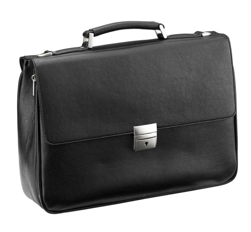 D&N Aktentasche Klassische Aktentasche in Schwarz für den stilvollen Auftritt von D&N