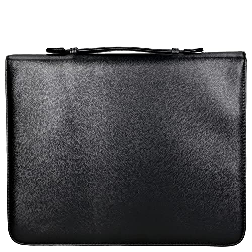 D&N Business Line Aktentasche, 36 cm, 7 Liter, Schwarz von D & N