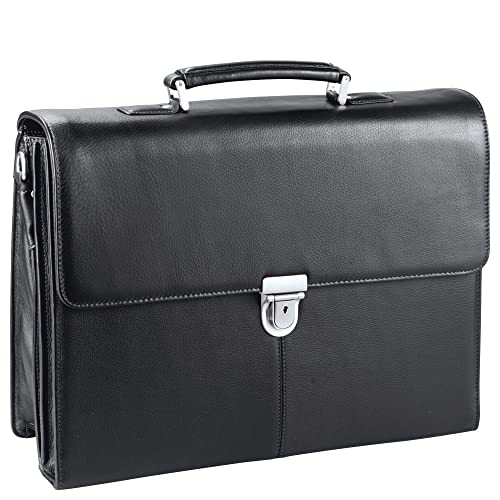 D&N Business Line Aktentasche, 42 cm, 20L, schwarz von D & N