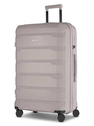 D & N Check-in Koffer für Damen und Herren | großer XL Trolley 48 x 30 x 76 cm aus hochwertigem, stoßfestem ABS Material | Erweiterbar & TSA Schloss| South Dakota Serie von D & N
