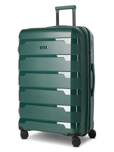 D & N Check-in Koffer für Damen und Herren | großer XL Trolley 48 x 30 x 76 cm aus hochwertigem, stoßfestem ABS Material | Erweiterbar & TSA Schloss| South Dakota Serie von D & N