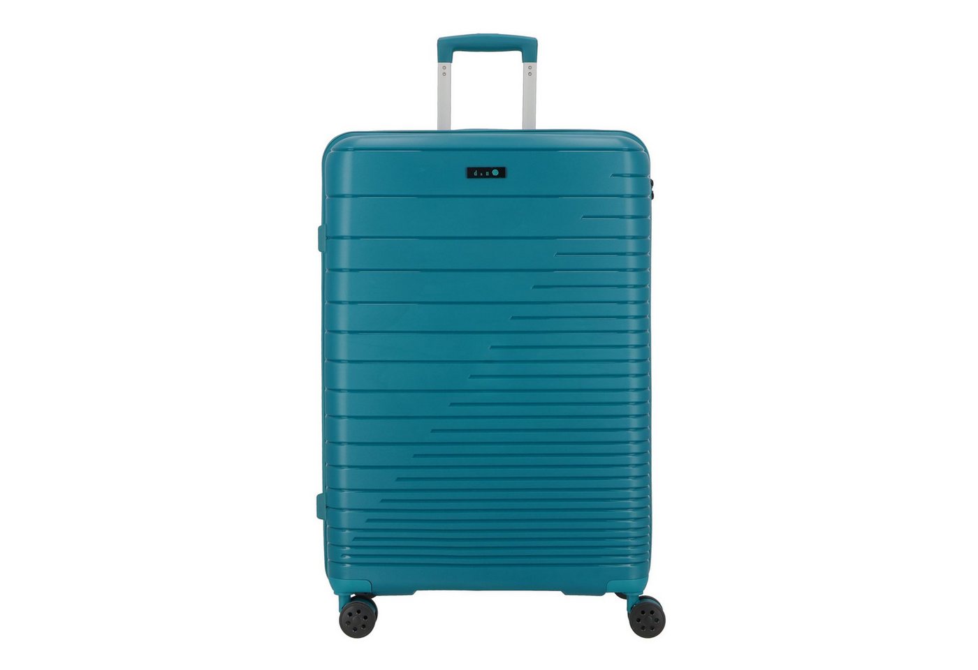 D&N Hartschalen-Trolley Travel Line, 4 Rollen, Polypropylen von D&N