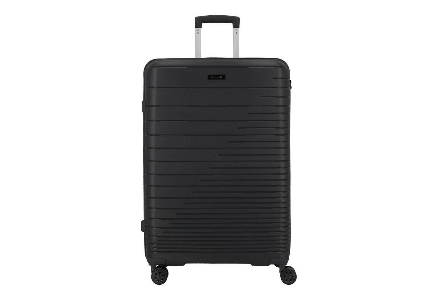 D&N Hartschalen-Trolley Travel Line, 4 Rollen, Polypropylen von D&N