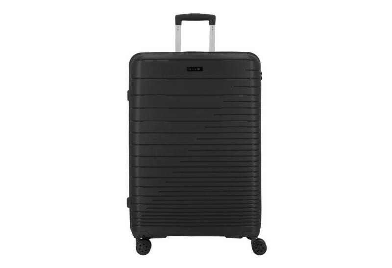 D&N Hartschalen-Trolley Travel Line, 4 Rollen, Polypropylen von D&N