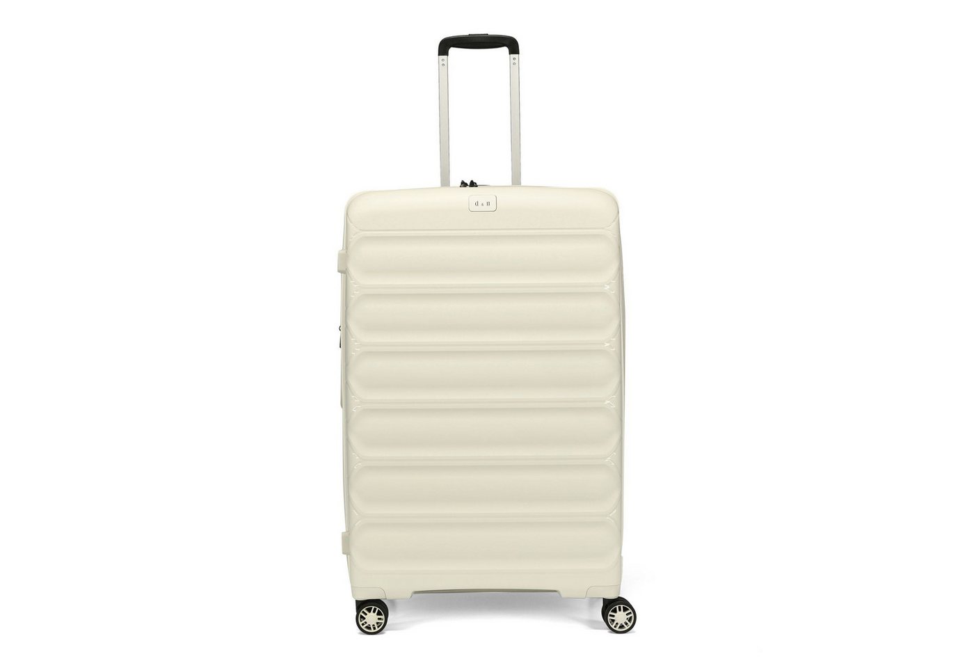 D&N Hartschalen-Trolley Travel Line 4700, 4 Rollen, Polypropylen von D&N