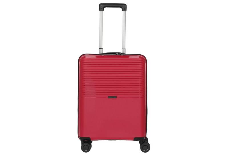D&N Koffer Travel Line 4000 - 4-Rollen-Kabinentrolley S 55 cm (pink), 4 Rollen Rollen von D&N