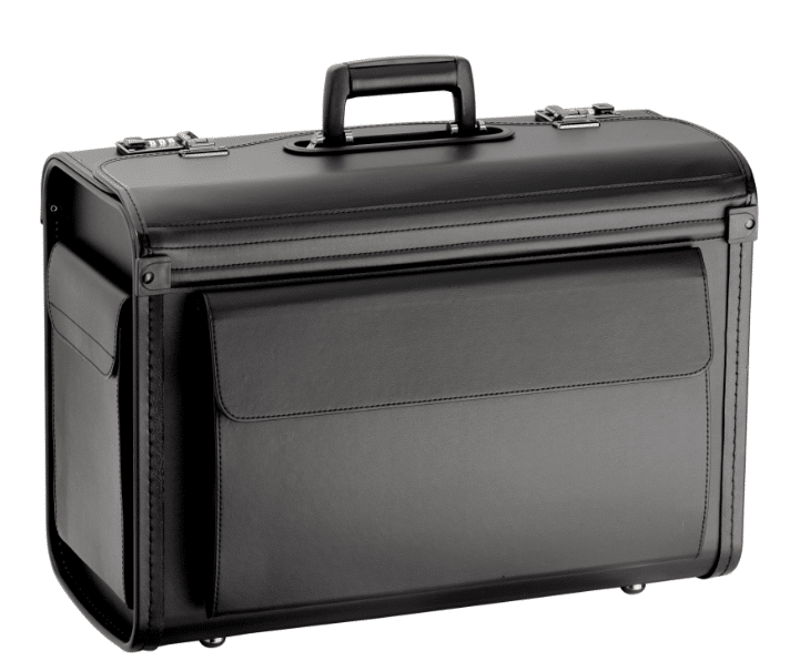 D&N - Pilotenkoffer Business & Travel Pilotenkoffer Schwarz Schwarz von D&N