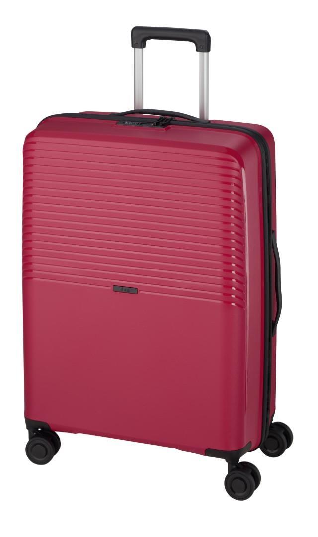 D&N - TRAVEL LINE 4000 4Rad-Schalentrolley Trolley S Pink Pink - Gr. - S von D&N