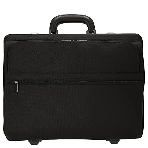 D&N Business Line Aktentasche, 45 cm, 31L, Schwarz von D & N