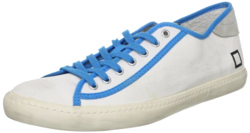 D.A.T.E. Damen Sneakers, Weiß/Hellblau, 40 von D.a.t.e.