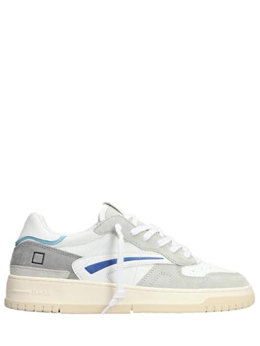 D.A.T.E. Herren-Sneaker Turnier Pure Soft Weiß Grau Leder, weiß grau, 43 EU D.A.T.E. Herren-Sneaker Turnier Pure Soft Weiß Grau Leder, weiß grau, 43 EU von D.A.T.E.