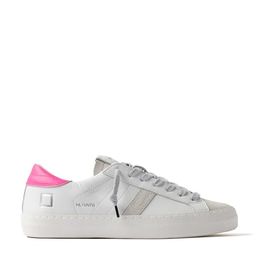 D.A.T.E. Sneaker Hill Low Vintage Calf - Weiß/Fuchsia, fuchsia, 36 EU D.A.T.E. Sneaker Hill Low Vintage Calf - Weiß/Fuchsia, fuchsia, 36 EU von D.A.T.E.