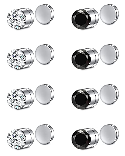 D.Bella Magnetischer Nasenring - Fake Nasenstecker und Ohrringe für Frauen - Künstliches Nasenpiercing von D.Bella