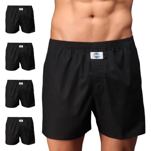 D.E.A.L International 5-er Set Boxershorts Schwarz Größe XL von D.E.A.L International