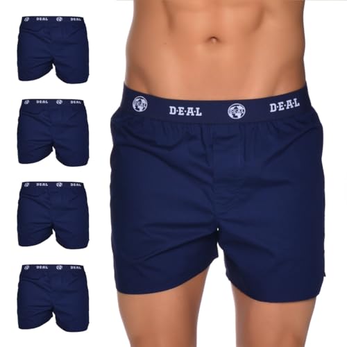 D.E.A.L International 5-er Set Boxershorts mit Logo-Bund Dunkelblau Größe XXL D.E.A.L International 5-er Set Boxershorts mit Logo-Bund Dunkelblau Größe XXL von D.E.A.L International