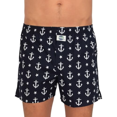 D.E.A.L International Boxershorts Blau mit Motiv Größe XXL von D.E.A.L International