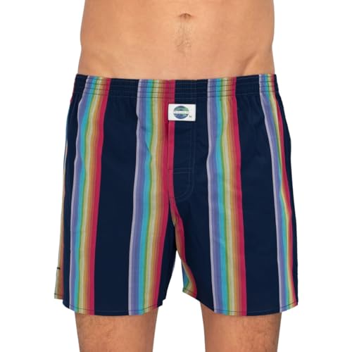 D.E.A.L International Boxershorts Bunt gestreift Größe L von D.E.A.L International
