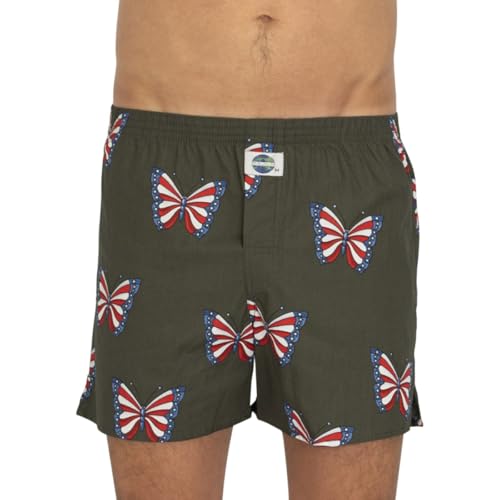 D.E.A.L International Boxershorts Grün mit Motiv Größe XXL von D.E.A.L International