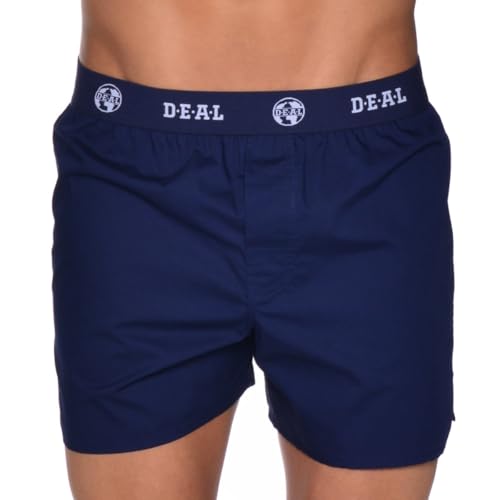 D.E.A.L International Boxershorts mit Bund, Navy Größe L von D.E.A.L International