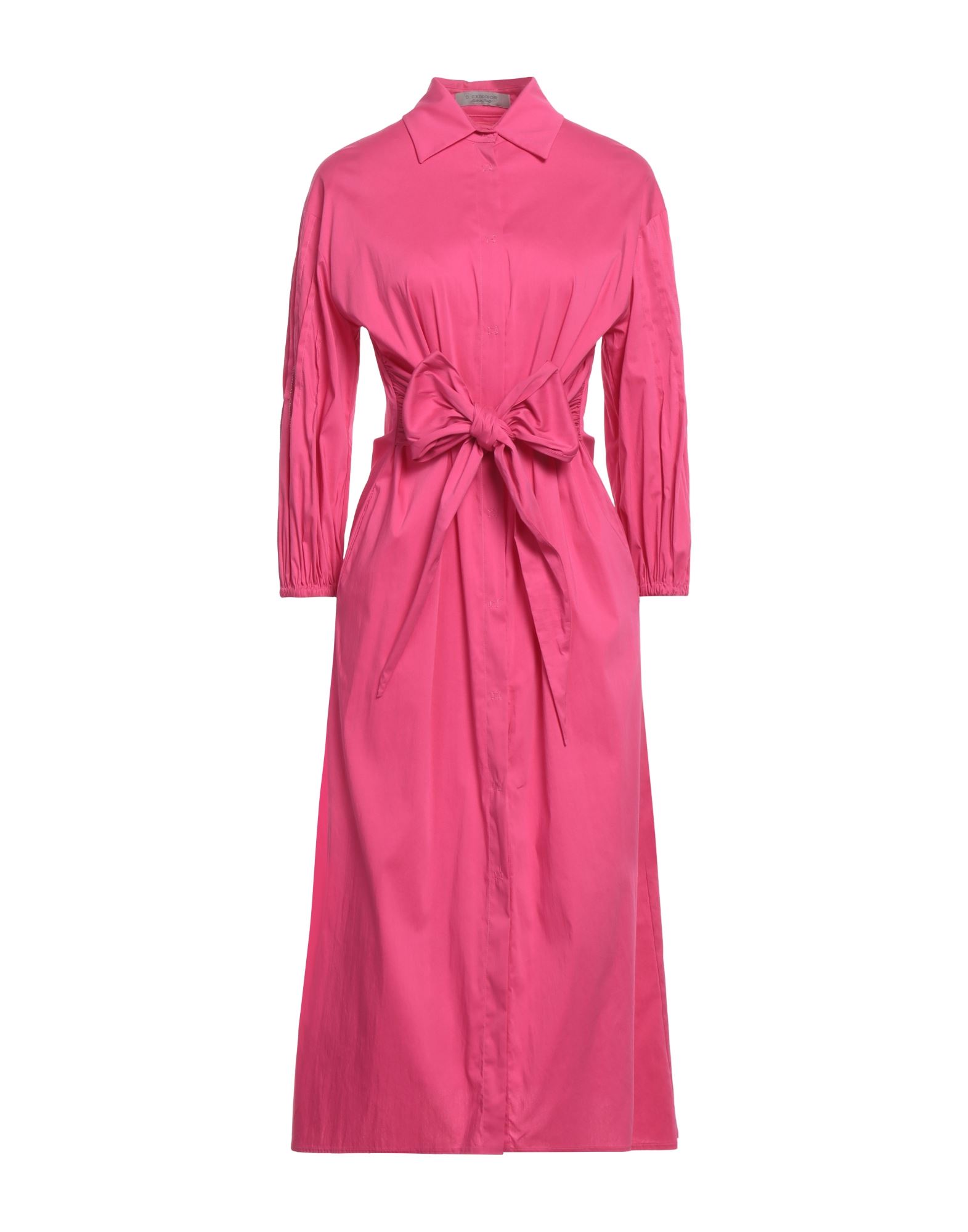 D.EXTERIOR Midi-kleid Damen Fuchsia von D.EXTERIOR