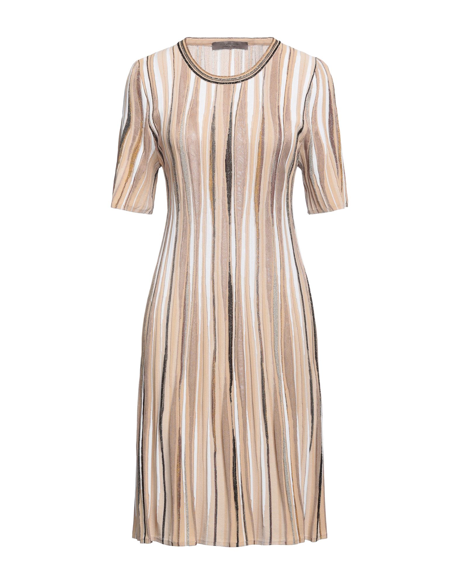 D.EXTERIOR Midi-kleid Damen Sand von D.EXTERIOR